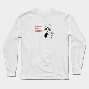 Scream Design Long Sleeve T-Shirt